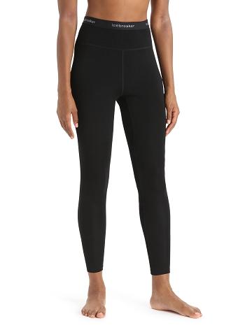 Leggings Icebreaker 15.5 Merino Thermal Femme Noir | FR 1538SGLO